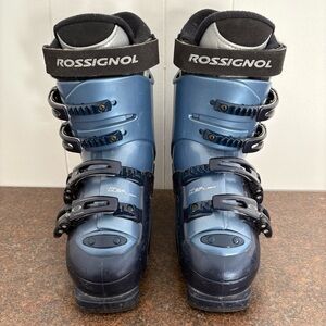 Rossignol Saphir Ski Boots Size 23.5 275mm Pre Owned Blue Thermo Fit